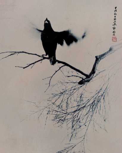 郎静山 约1970年 英雄独立